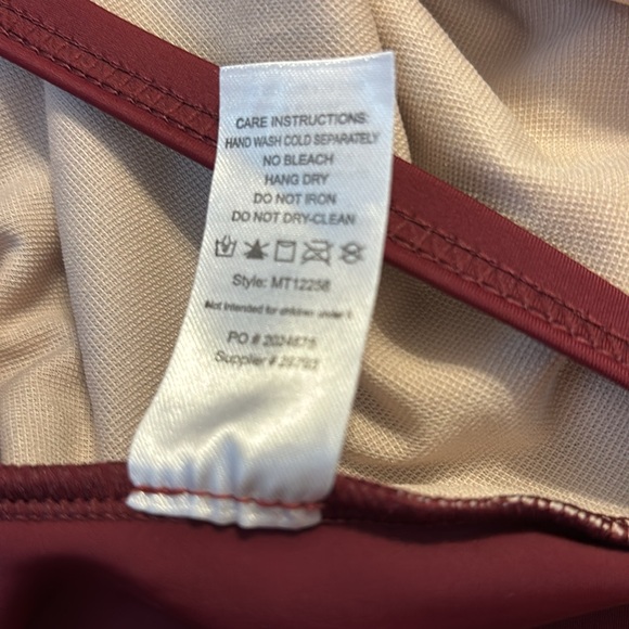 Weissman Icon Cherry Dance Unitard Sz M MA - Picture 6 of 8